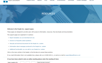 NEW People Inc. HR Software Support Website